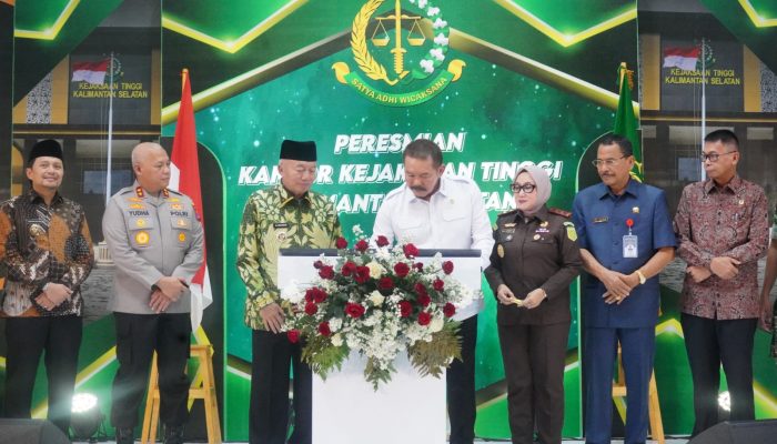 Jaksa Agung RI Resmikan Gedung Baru Kejati Kalsel