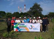 PLN Indonesia Power UBP Asam Asam Gaspol Hijaukan Alam, Rayakan 3 Dekade dengan Aksi “Green Action”