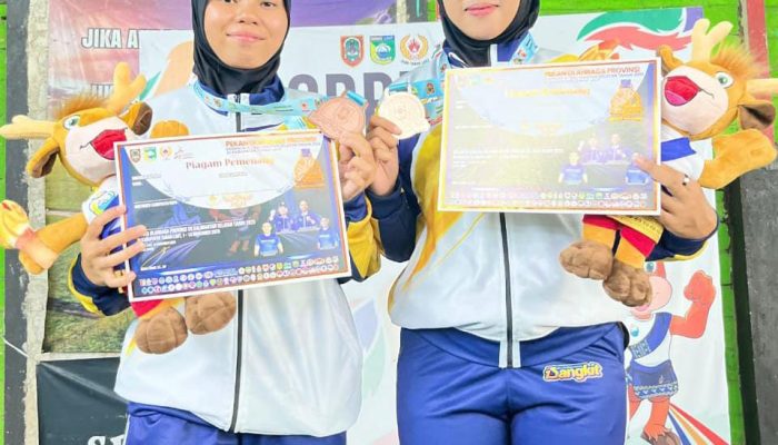 Ayu–Mardhiatunnisa Persembahkan Medali untuk HSU di Cabor Pickleball Porprov Kalsel 2025