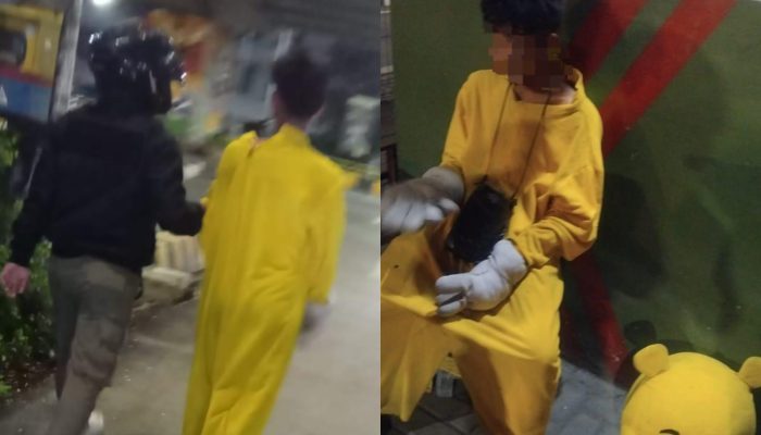 Tak Kapok! Kostum Badut Kembali Terjaring Operasi Penertiban di Kota Banjarmasin