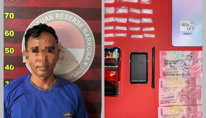 Jejak Sabu di Takisung Terendus, Polisi Amankan Terduga Pengedar