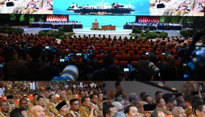 Muhidin–Hasnuryadi Serap Arahan Presiden di Rakornas Nasional, Sinergi Pusat–Daerah Diperkuat