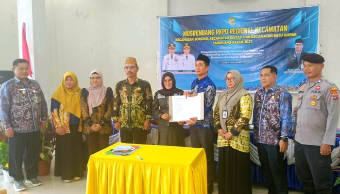Musrenbang Kecamatan Tanah Laut, Asah SDM Unggul dan Pacu Ekonomi Berbasis Potensi Lokal