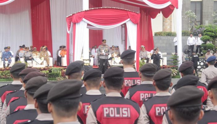 Kapolda Kalsel Turun Langsung Pimpin Apel Siaga Ramadhan 1447 H, Soroti Narkoba hingga Balapan Liar