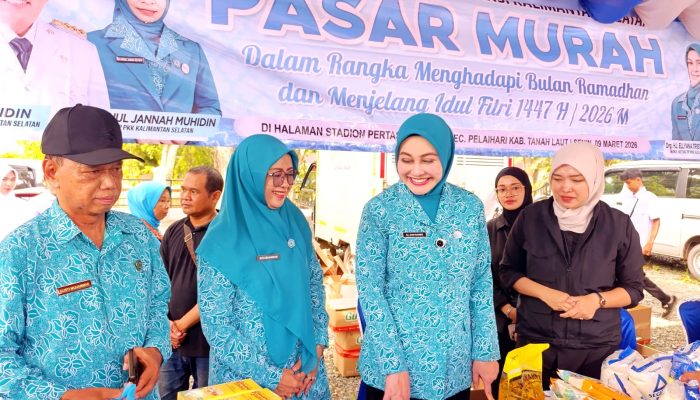 Diserbu Warga Sejak Pagi, Pasar Murah PKK Tala Jadi Buruan Ibu-Ibu Jelang Idulfitri