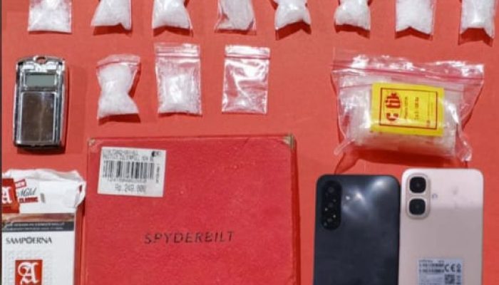Satresnarkoba Polres Tala Bongkar Jaringan Sabu, 11 Paket Disita dari Tangan Ikang