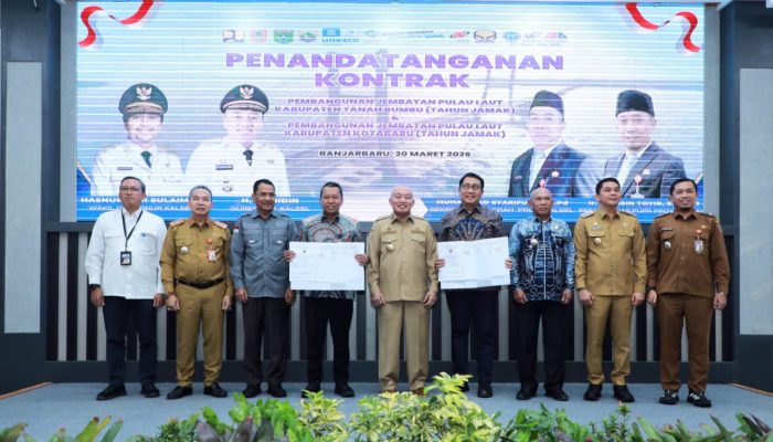 Muhidin Gas Proyek Strategis: Jembatan Penghubung Tanbu–Kotabaru Segera Dikerjakan