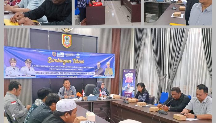 Bersama Kesbangpol, KERABAT Kalsel Dorong Digitalisasi Ormas Lewat SiKemas
