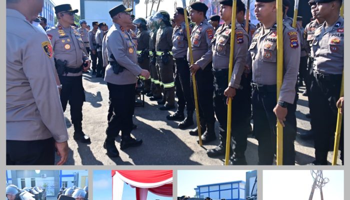 Tak Mau Kecolongan, Polda Kalsel Cek Total Kesiapan Karhutla dan Pengamanan Massa