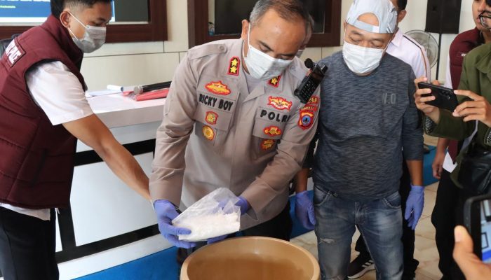 Perang Narkoba Tanah Laut: 6 Kasus Terbongkar, Barang Bukti Rp1,3 Miliar Dilenyapkan